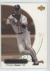 Chipper Jones #30 Baseball Cards 2001 Upper Deck Ovation Prices