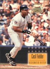Cecil Fielder #29 Baseball Cards 1997 Topps Stars Prices