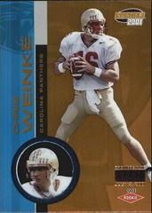Chris Weinke [Premiere Date] Football Cards 2001 Pacific Invincible Prices