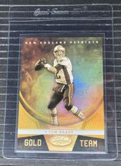 Tom Brady [Gold] #GT-TB Football Cards 2019 Panini Certified Gold Team Prices