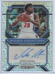Isaiah Stewart [Mojo Prizm] Basketball Cards 2020 Panini Prizm Rookie Signatures Prices