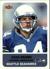 Chad Brown Football Cards 2002 Fleer Prices