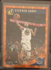 Stephen Curry [Orange Laser] Basketball Cards 2018 Panini Donruss Prices