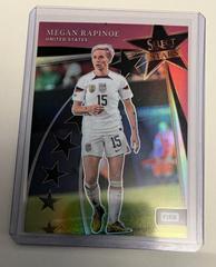 Megan Rapinoe [Pink] #18 Soccer Cards 2022 Panini Select FIFA Stars Prices