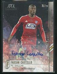 Fabian Castillo [Autograph] Soccer Cards 2015 Topps Apex MLS Prices