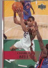 Charlie Bell Basketball Cards 2007 Upper Deck Prices