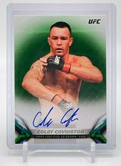 Colby Covington [Green] #KA-CC Ufc Cards 2018 Topps UFC Knockout Autographs Prices