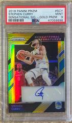 Stephen Curry [Gold Prizm] Basketball Cards 2018 Panini Prizm Signatures Prices