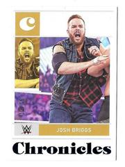 Josh Briggs [Blue] #4 Wrestling Cards 2022 Panini Chronicles WWE Prices