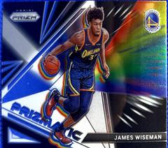 James Wiseman #30 Basketball Cards 2021 Panini Prizm Prizmatic Prices