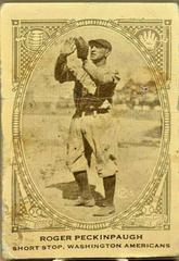 Roger Peckinpaugh Baseball Cards 1922 E120 American Caramel Prices