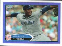 Michael Pineda [Purple Refractor] #7 Baseball Cards 2012 Topps Chrome Prices
