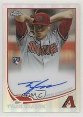 Tyler Skaggs [Refractor] Baseball Cards 2013 Topps Chrome Rookie Autograph Prices