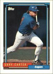 Gary Carter Baseball Cards 1992 Topps Traded Prices