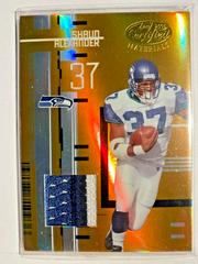 Shaun Alexander [Mirror Gold] Football Cards 2005 Leaf Certified Materials Prices
