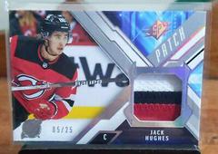 Jack Hughes [Patch] Hockey Cards 2021 SPx Jersey Prices