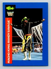 Randy Savage #135 Wrestling Cards 1991 Classic WWF Prices