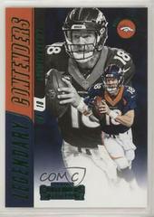 Peyton Manning [Emerald] Football Cards 2018 Panini Contenders Legendary Prices
