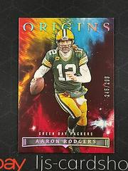 Aaron Rodgers [Red] #36 Football Cards 2022 Panini Origins Prices