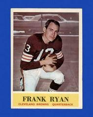 Frank Ryan #38 Football Cards 1964 Philadelphia Prices