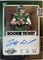 Zach Wilson [Autograph] Football Cards 2021 Panini Contenders Optic Prices