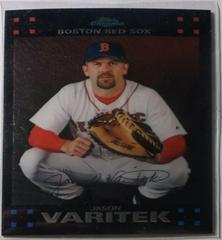 Jason Varitek #9 Baseball Cards 2007 Topps Chrome Prices