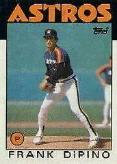 Frank DiPino Baseball Cards 1986 Topps Tiffany Prices