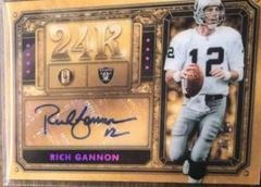 Rich Gannon [Sapphire] #24K-RG Football Cards 2023 Panini Gold Standard 24K Autographs Prices