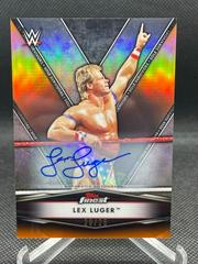 Lex Luger [Black Autograph] #SS-2 Wrestling Cards 2021 Topps Finest WWE Sole Survivors Prices