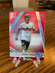 Borna Sosa [Red] #FT-BS Soccer Cards 2021 Topps Finest Bundesliga Touch Prices