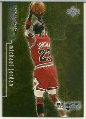 Michael Jordan [Triple] #1 Basketball Cards 1998 Upper Deck Black Diamond Prices