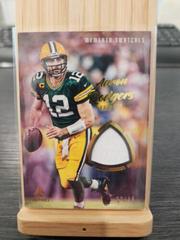 Aaron Rodgers [Gold] Football Cards 2022 Panini Luminance Memento Swatches Prices