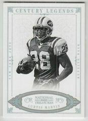 Curtis Martin [Century Silver] #117 Football Cards 2012 Panini National Treasures Prices