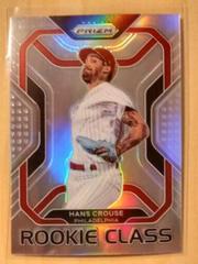 Hans Crouse [Silver Prizm] #RC-11 Baseball Cards 2022 Panini Prizm Rookie Class Prices