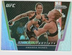 Amanda Nunes [Silver] Ufc Cards 2021 Panini Prizm UFC Knockout Artists Prices