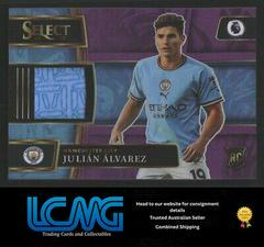 Julian Alvarez [Purple] #SM-JA Soccer Cards 2022 Panini Select Premier League Memorabilia Prices