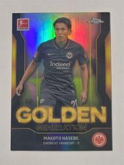 Makoto Hasebe Soccer Cards 2021 Topps Chrome Bundesliga Golden Generation Prices