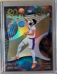 Anthony Davis [Gold] #8 Basketball Cards 2022 Panini Recon Rock the Rim Prices
