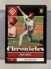 Hans Crouse #19 Baseball Cards 2022 Panini Chronicles Prices
