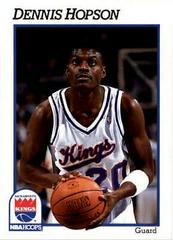Dennis Hopson #426 Basketball Cards 1991 Hoops Prices