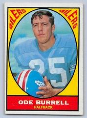 Ode Burrell #48 Football Cards 1967 Topps Prices