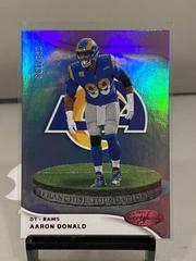 Aaron Donald [Pink] #FF-12 Football Cards 2023 Panini Certified Franchise Foundations Prices