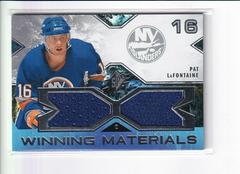 Pat LaFontaine #WM-PL Hockey Cards 2021 SPx Winning Materials Prices