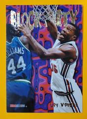 Loy Vaught Basketball Cards 1995 Hoops Block Party Prices