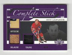 Guy Lafleur [Purple] Hockey Cards 2021 Leaf Lumber Complete Stick Prices