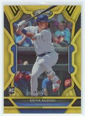 Seiya Suzuki [Gold] #3 Baseball Cards 2022 Panini Chronicles Certified Prices