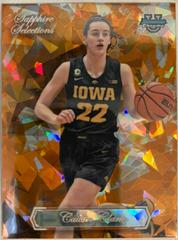 Caitlin Clark [Orange] #SAS-6 Basketball Cards 2023 Bowman Chrome University Sapphire Selections Prices