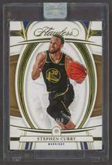 Stephen Curry [Gold] #30 Basketball Cards 2021 Panini Flawless Prices