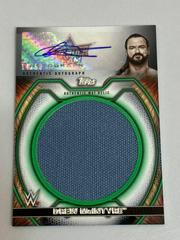 Drew McIntyre [Green Autograph] #M-DR Wrestling Cards 2021 Topps WWE Undisputed Superstar Mat Relics Prices