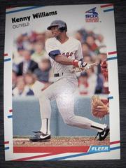 Kenny Williams #412 Baseball Cards 1988 Fleer Prices